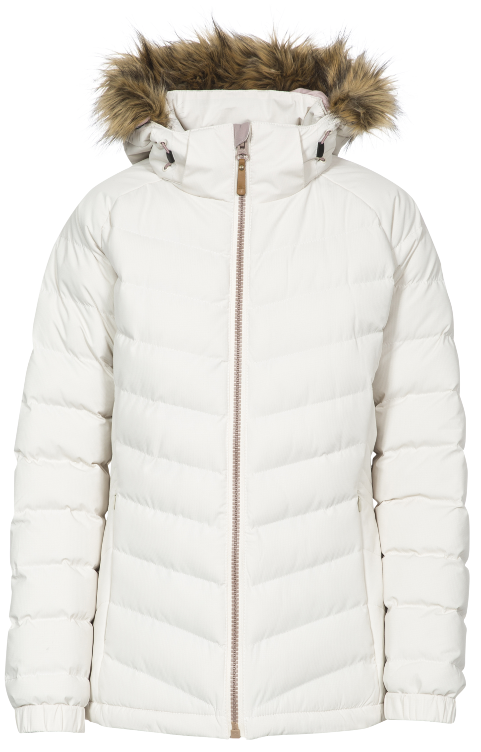 Tresspass NADINA - FEMALE PADDED JKT - VANILLA