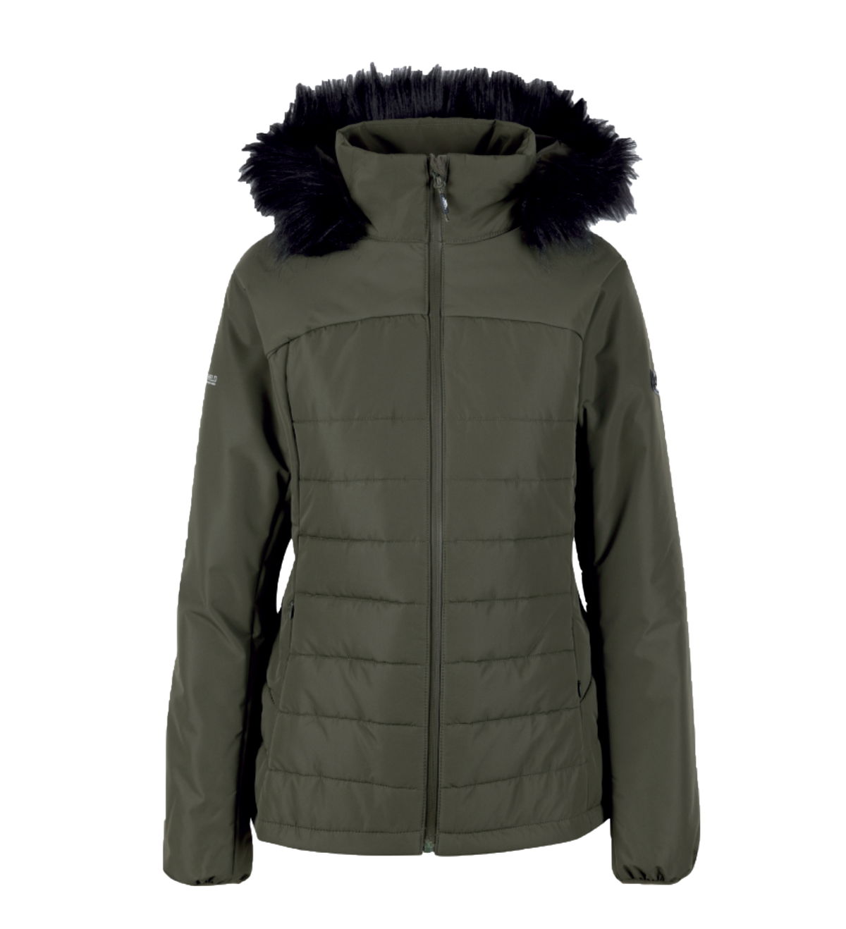 Tresspass TRANSLATE - FEMALE CASUAL JACKET - DARK VINE