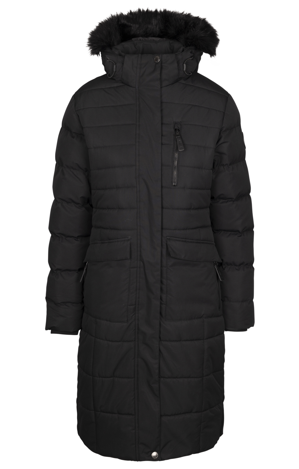 Tresspass SASHA - FEMALE CASUAL JKT - BLACK