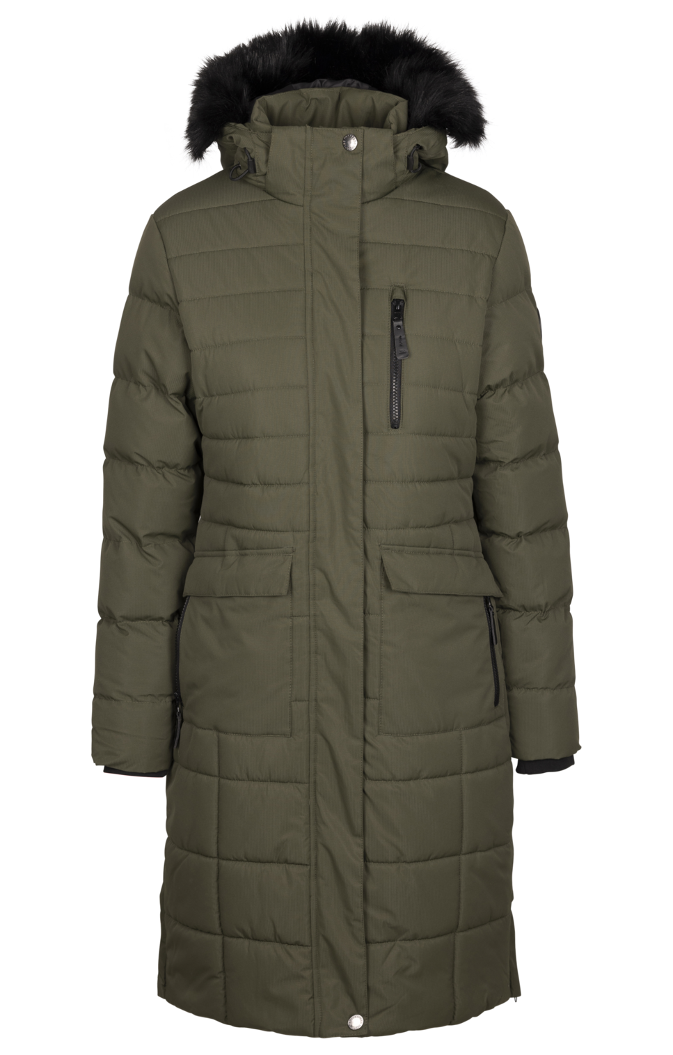 Tresspass SASHA - FEMALE CASUAL JKT - DARK VINE