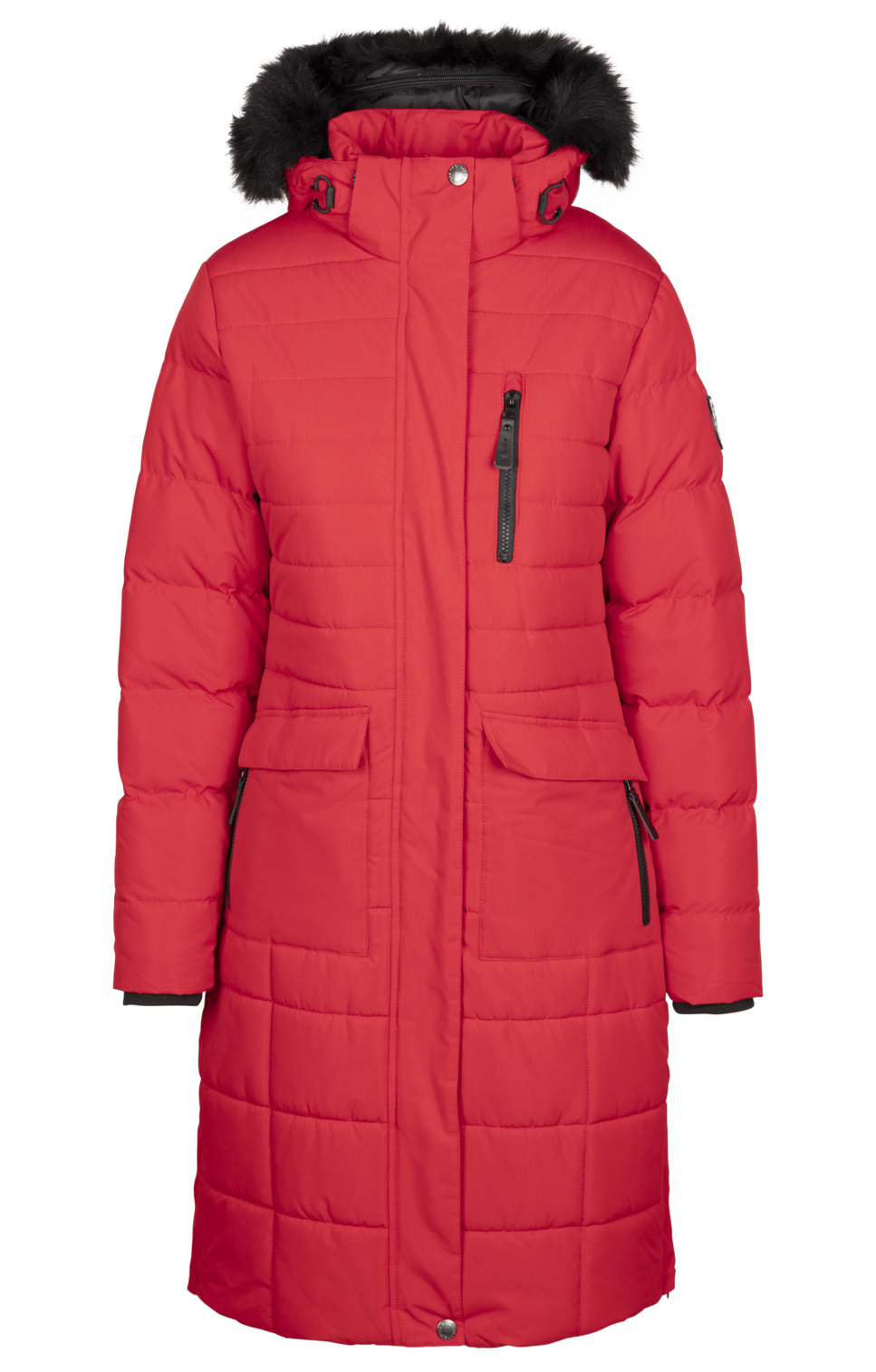 Tresspass SASHA - FEMALE CASUAL JKT - RED