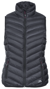 Tresspass GIANA - FEMALE DOWN GILET - BLACK