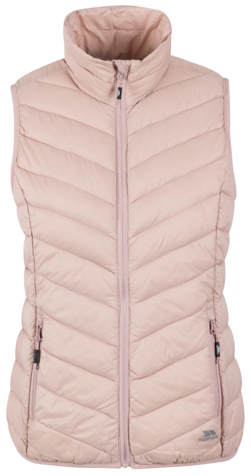 Tresspass GIANA - FEMALE DOWN GILET - MISTY ROSE