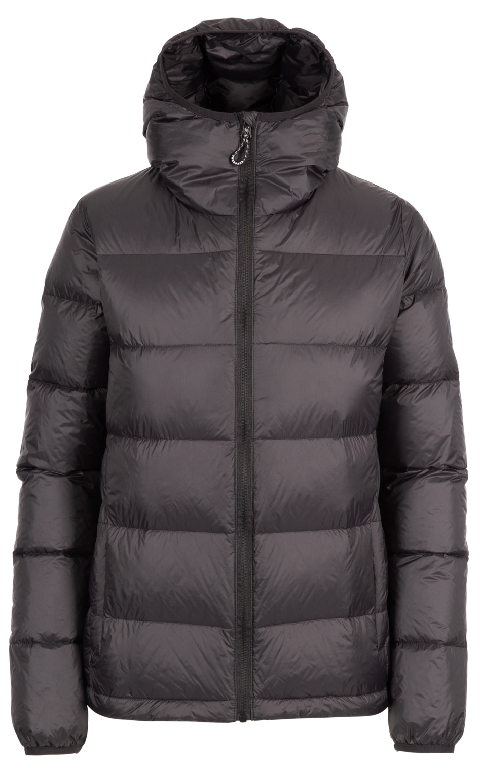 Tresspass HUMDRUM - FEMALE PACKAWAY DOWN JKT - BLACK