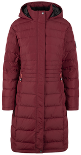 Tresspass BITSY - FEMALE DOWN JACKET - DARK CHERRY