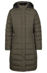 Tresspass BITSY - FEMALE DOWN JACKET - DARK VINE