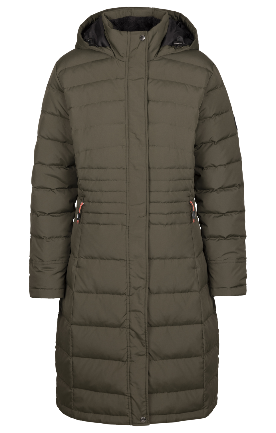 Tresspass BITSY - FEMALE DOWN JACKET - DARK VINE