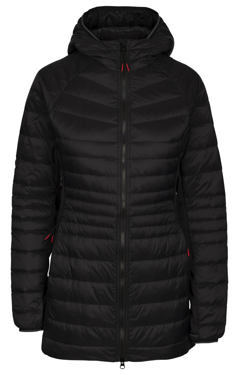 Tresspass HUB - FEMALE DOWN JKT - BLACK