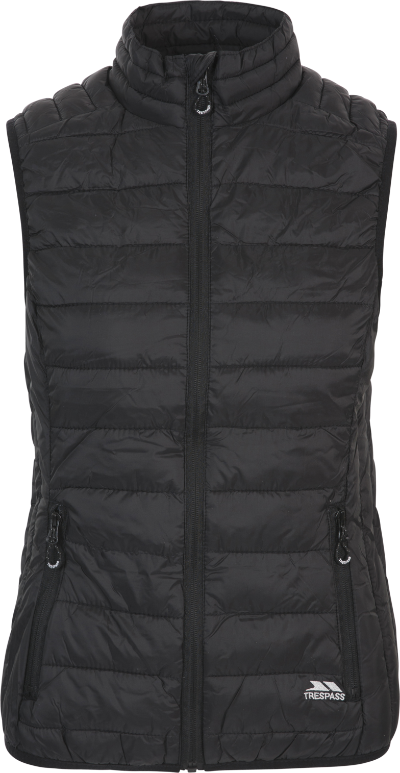 Tresspass TEELEY - FEMALE GILET - BLACK