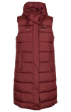 Tresspass LEONA - FEMALE PADDED GILET - DARK CHERRY