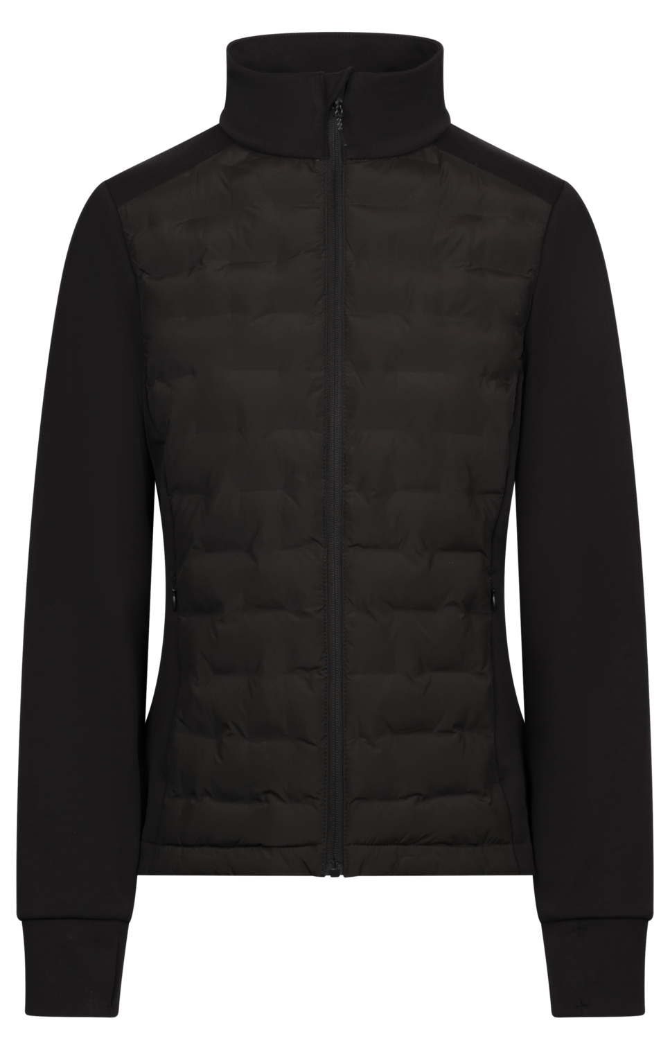 Tresspass REDWILLOW - FEMALE ACTIVE HYBRID JACKET - BLACK