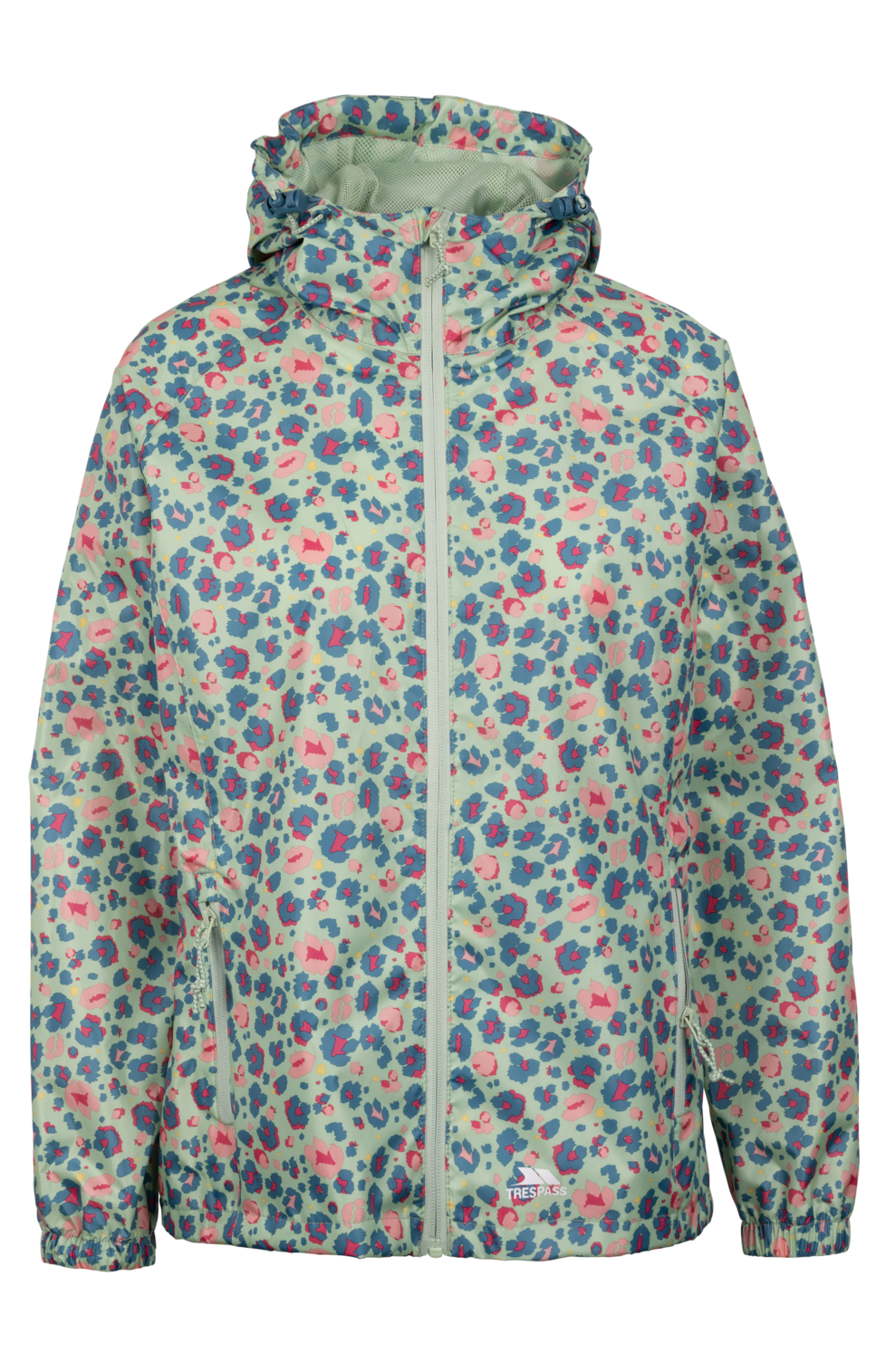 Tresspass INDULGE - FEMALE JKT - LIGHT SAGE PRINT