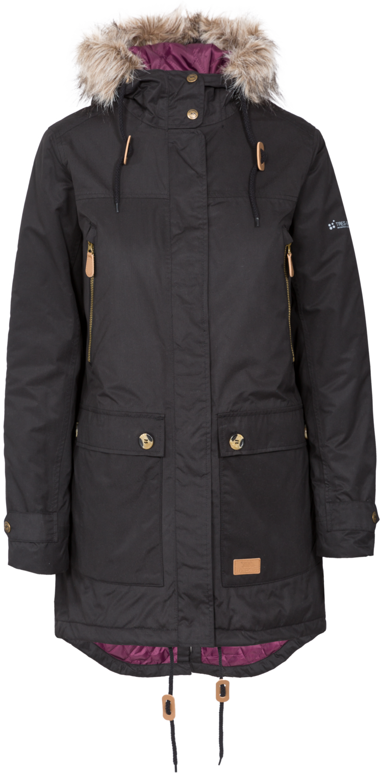 Tresspass CLEA - FEMALE JKT TP50 - BLACK