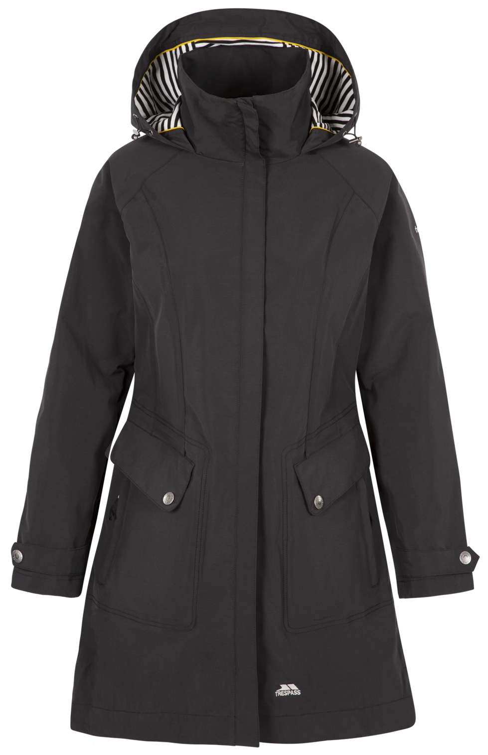 Tresspass RAINY DAY - FEMALE JKT - BLACK