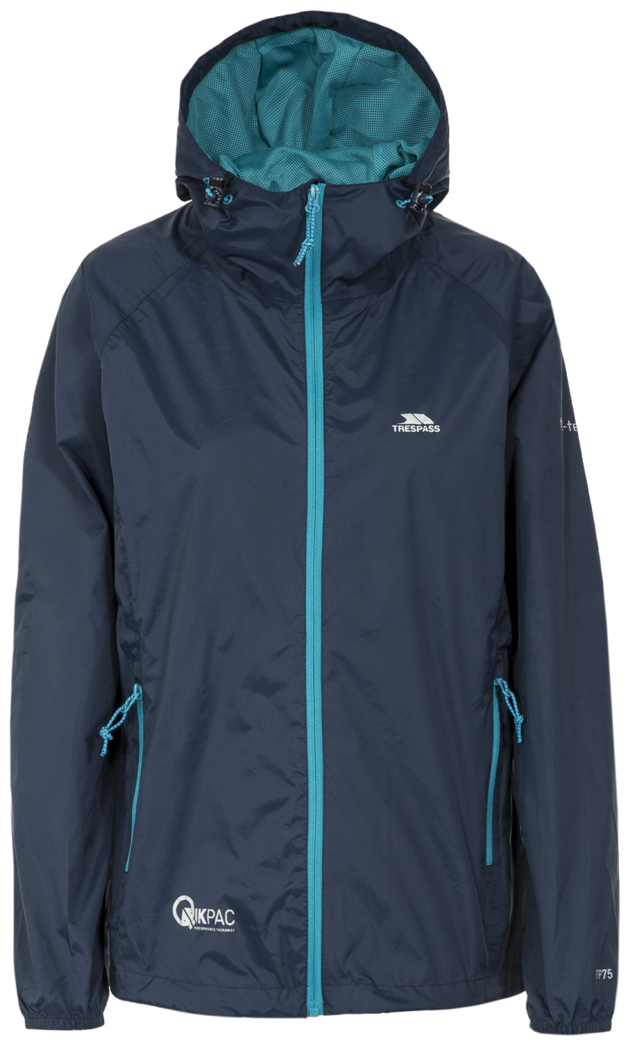 Tresspass QIKPAC FEMALE JKT - NAVY