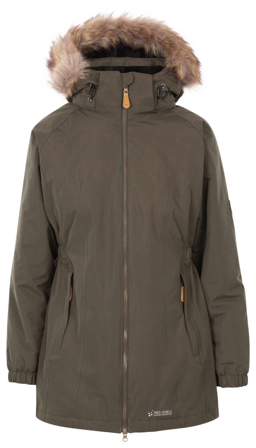 Tresspass CELEBRITY - FEMALE JKT TP50 - DARK VINE