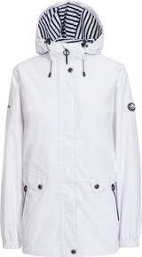Trespass Flourish Women's Waterproof Jacket - White - Flourish