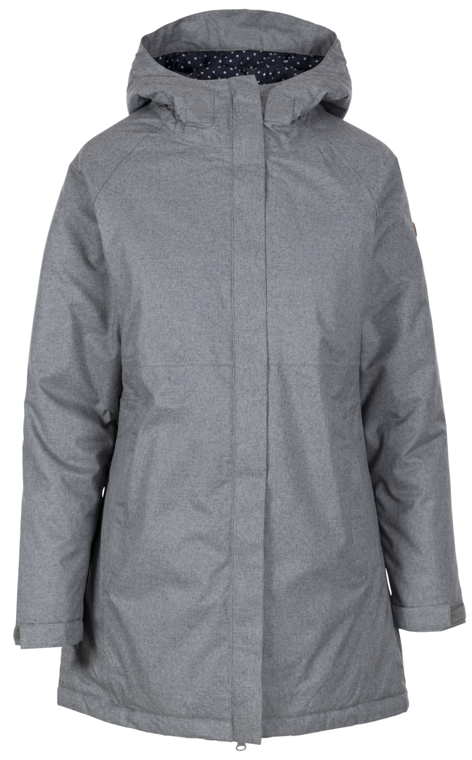 Tresspass WINTERTIME - FEMALE RAINWEAR JACKET - GREY MARL
