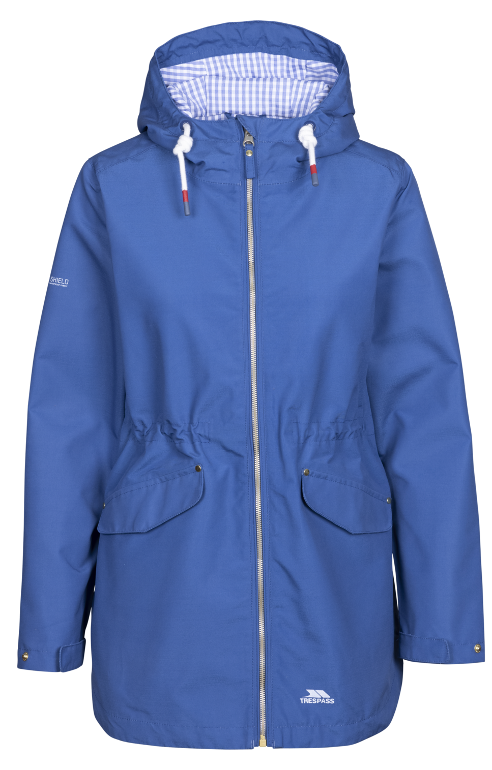 Tresspass FINCH - FEMALE RAINWEAR JACKET TP50 - INDIGO TONE
