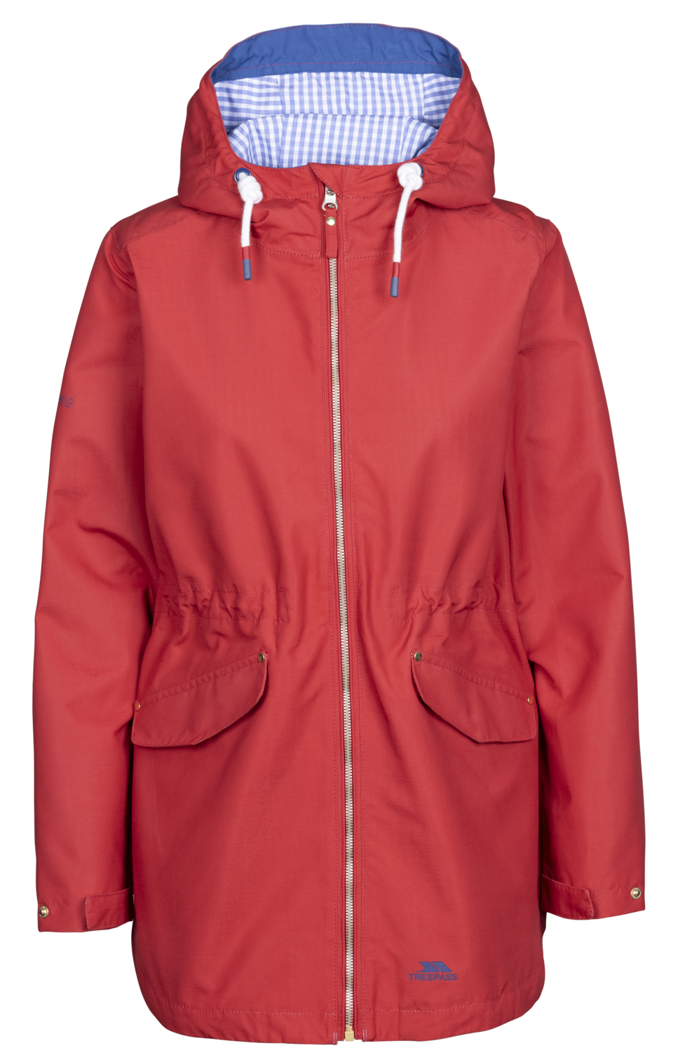 Tresspass FINCH - FEMALE RAINWEAR JACKET TP50 - RED
