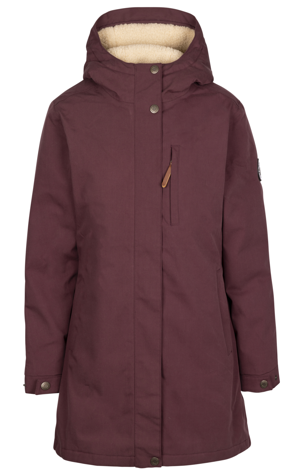 Tresspass RISHA - FEMALE JKT TP50 - MULBERRY