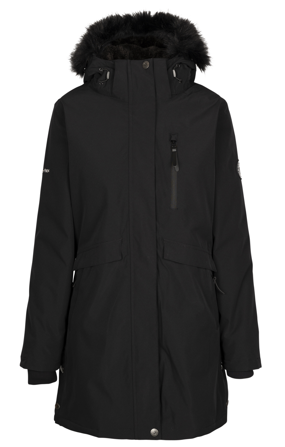Tresspass ZAMBEL - FEMALE JKT - BLACK