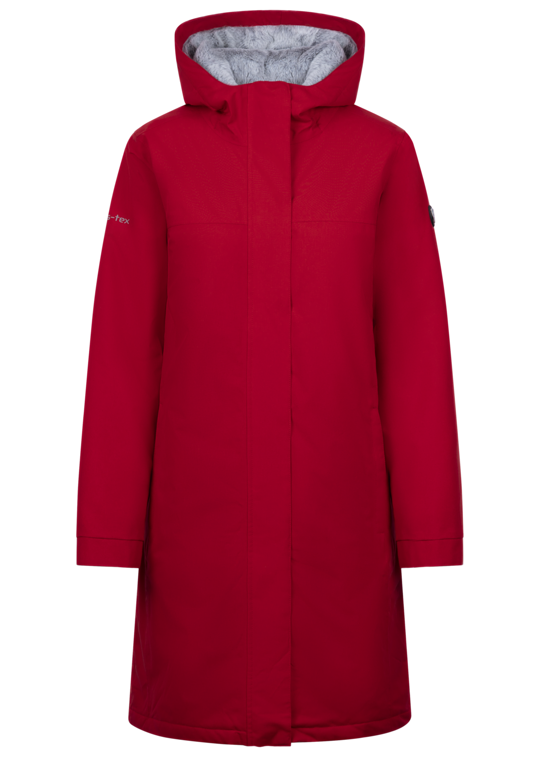 Tresspass CLAUDEL - FEMALE RAINWEAR JACKET - RED