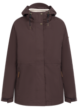 Tresspass KAMILA - FEMALE 3 IN 1 RAIN JKT - MOCHA