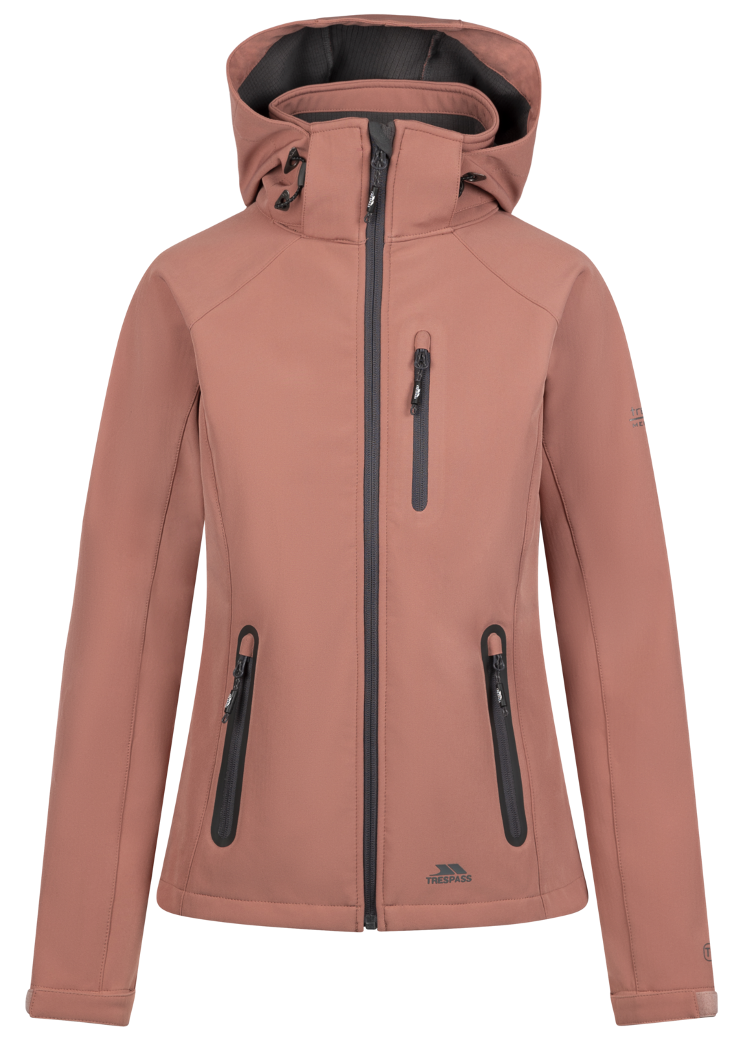 Tresspass BELA II - FEMALE SOFTSHELL JKT - CLAY