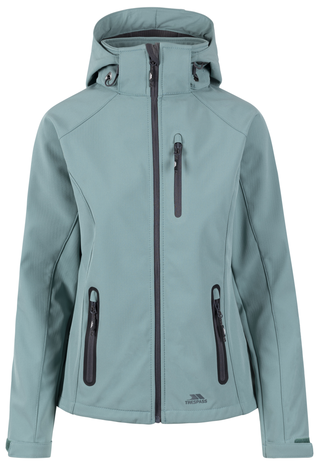 Tresspass BELA II - FEMALE SOFTSHELL JKT - TEAL MIST