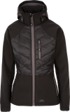 Tresspass ELVIRA - FEMALE SOFTSHELL - BLACK