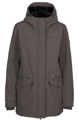 Tresspass ANZA - FEMALE SOFTSHELL JKT - DARK GREY MARL