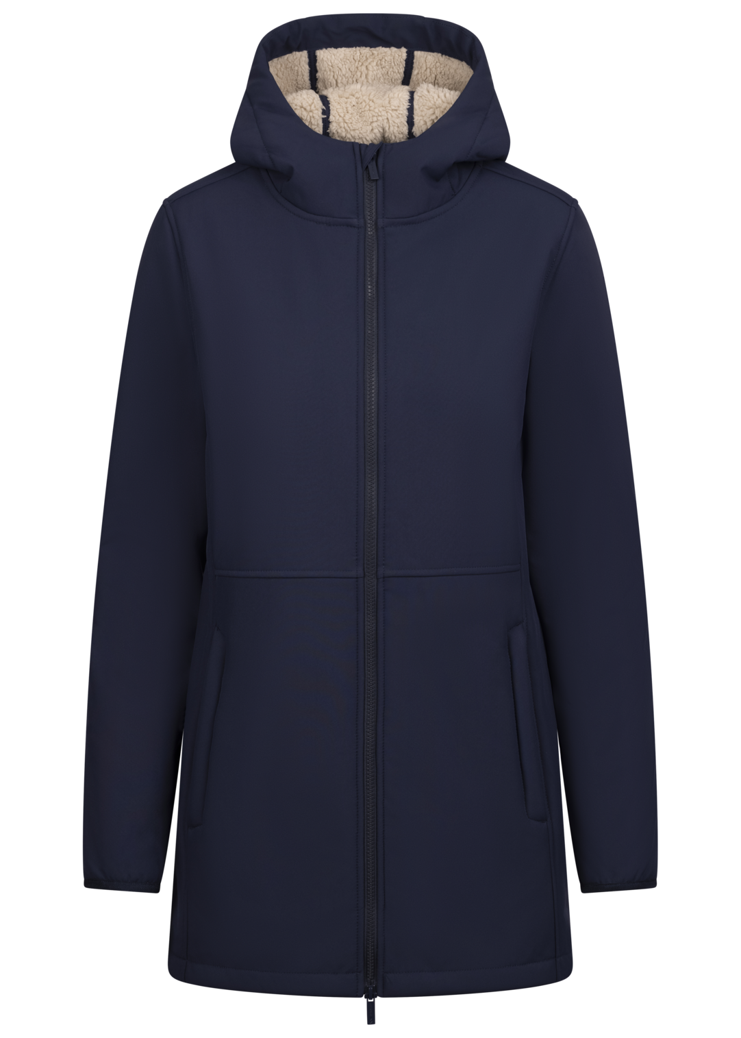 Tresspass SINE - FEMALE SOFTSHELL JACKET - NAVY