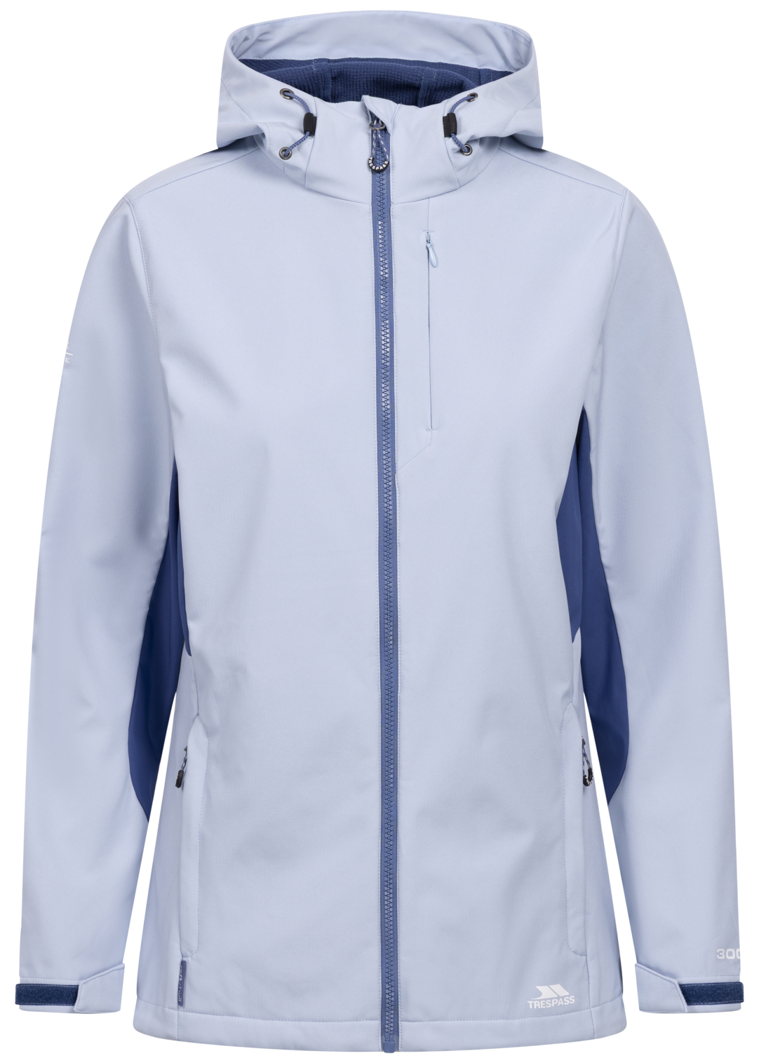 Tresspass YAZMINE - FEMALE SOFTSHELL JKT - BLUE HAZE