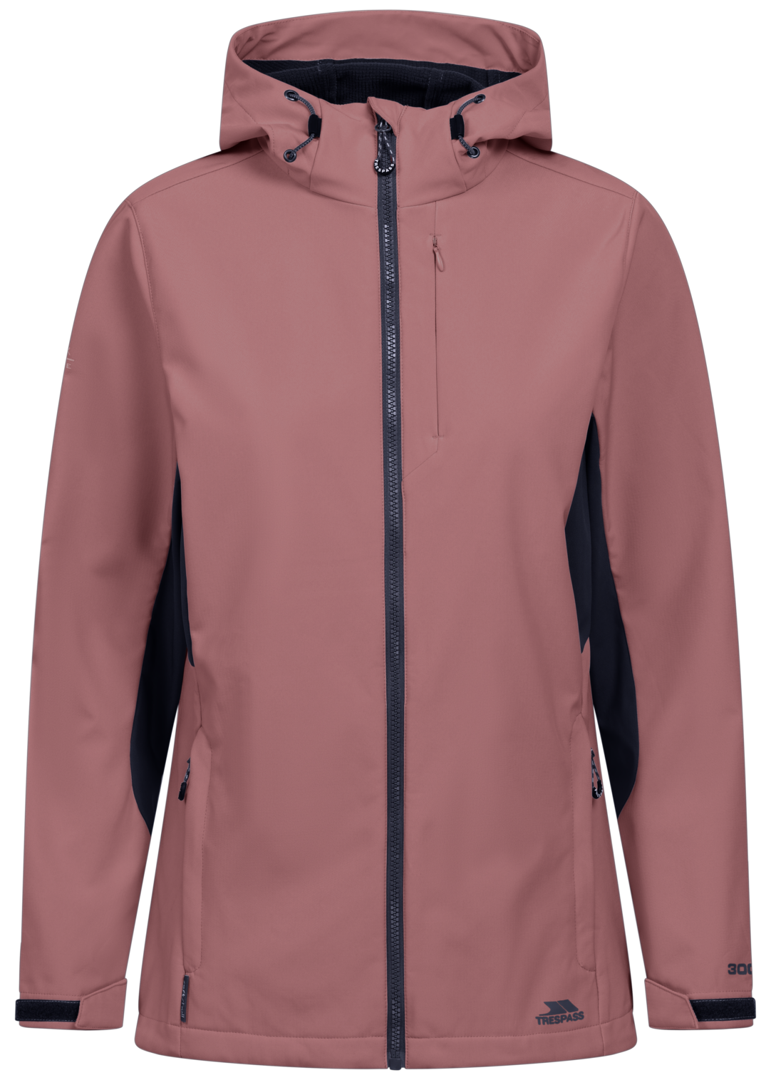 Tresspass YAZMINE - FEMALE SOFTSHELL JKT - ROSE BLUSH