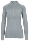 Tresspass PELINA ZIP - FEMALE ACTIVE TOP - TEAL MIST