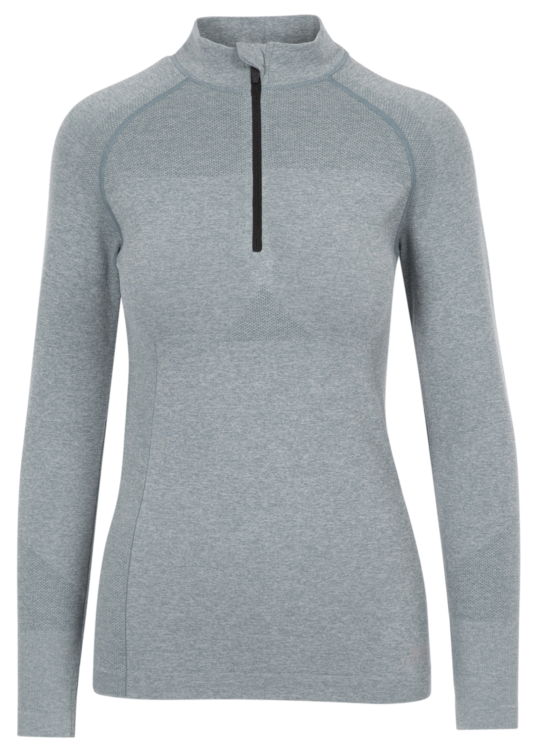 Tresspass PELINA ZIP - FEMALE ACTIVE TOP - TEAL MIST