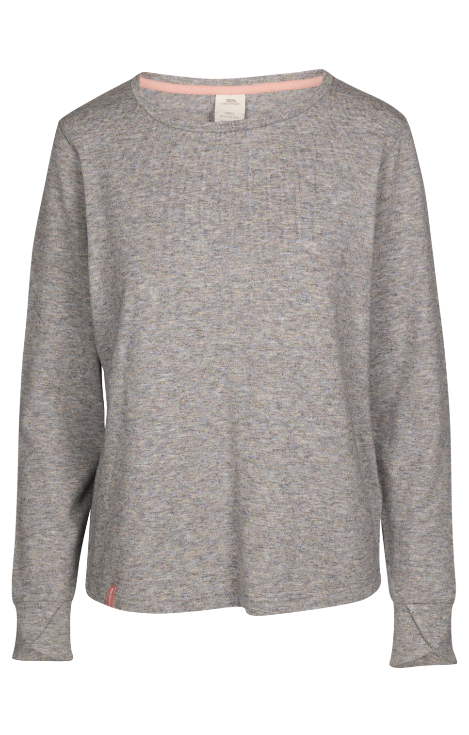 Tresspass RINA - FEMALE CASUAL TOP - GREY MARL