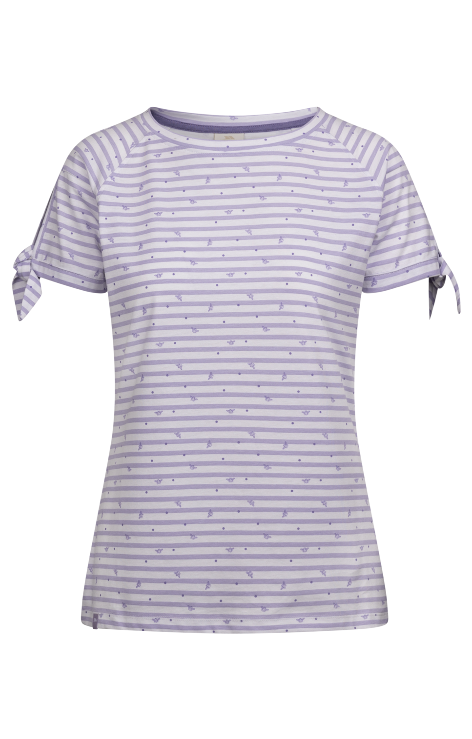 Tresspass PENELOPE - FEMALE TOP - GELSOMINO STRIPE BEE PRINT