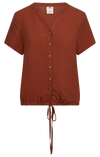 Tresspass BEATRICE - FEMALE CASUAL TOP - BURNT SIENNA