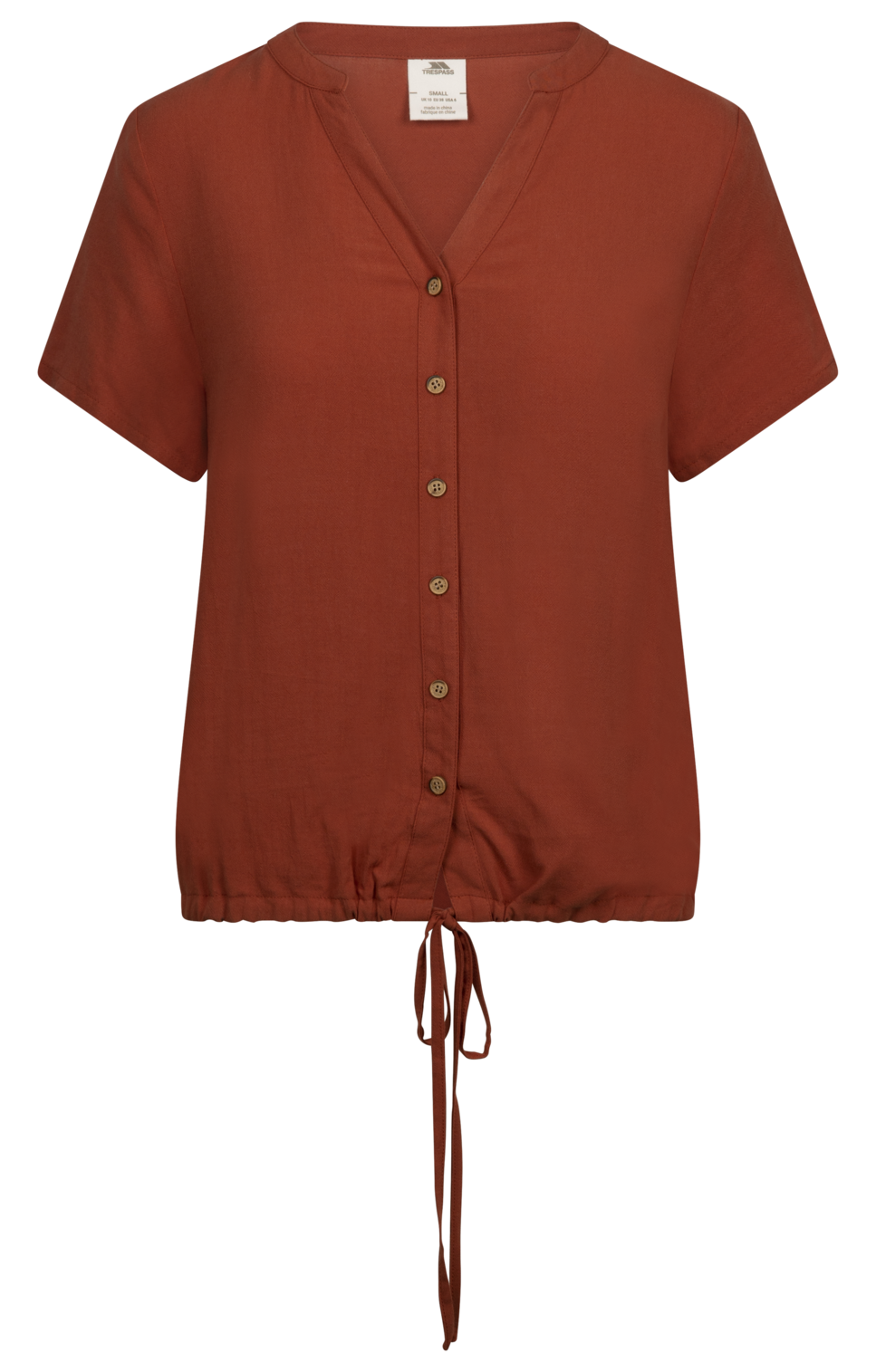Tresspass BEATRICE - FEMALE CASUAL TOP - BURNT SIENNA