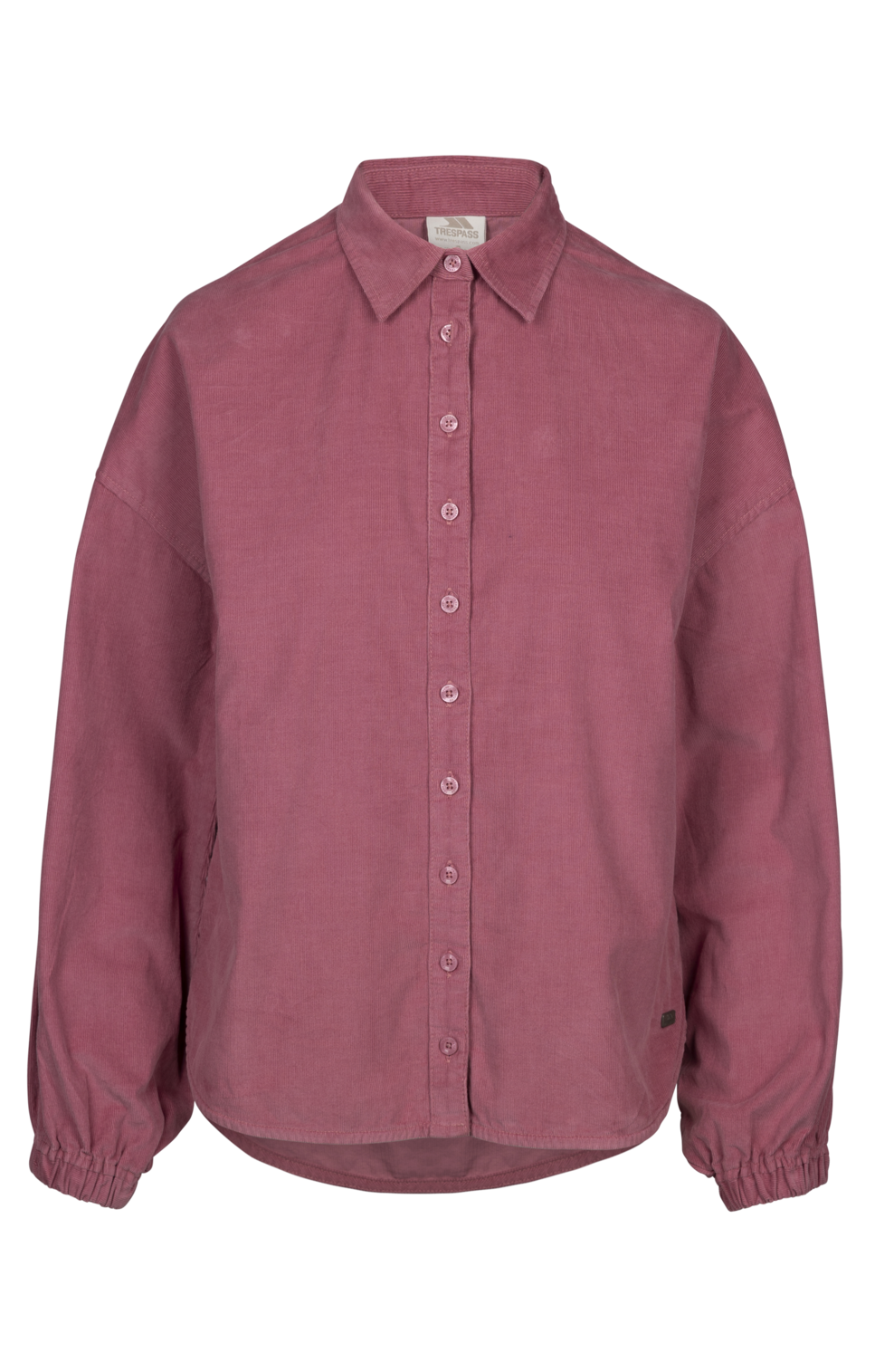 Tresspass KELSI - FEMALE CASUAL SHIRT - LIGHT MULBERRY