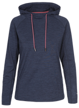 Tresspass HATTIE - FEMALE ACTIVE HOODIE - NAVY MARL