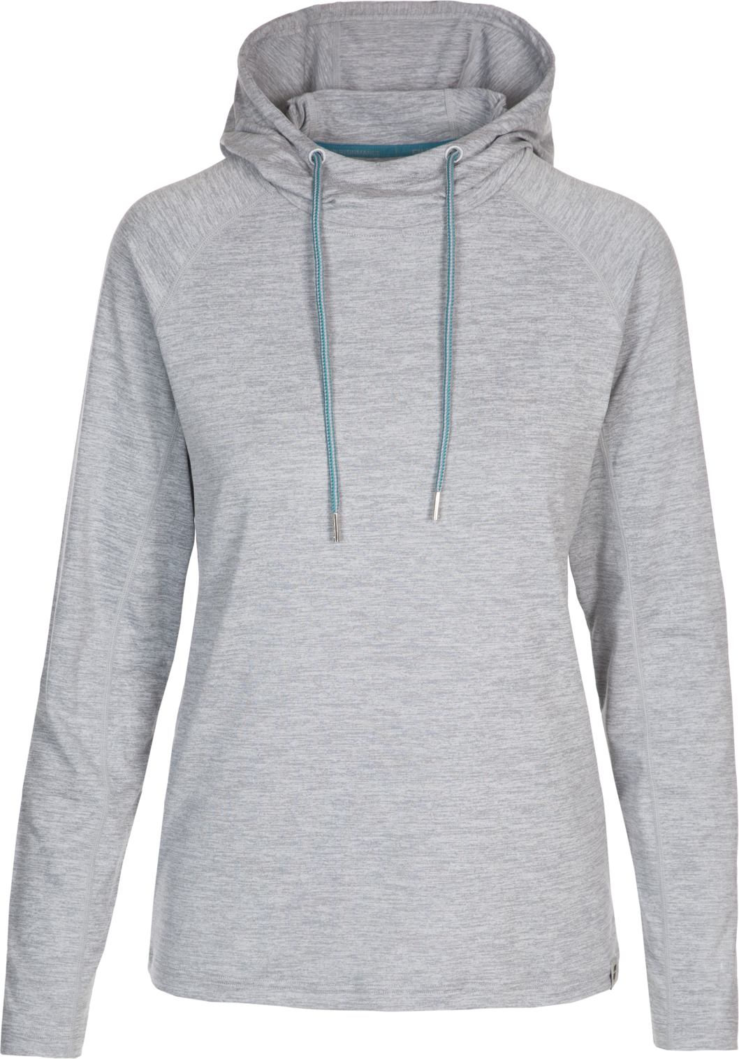 Tresspass HATTIE - FEMALE ACTIVE HOODIE - PLATINUM MARL