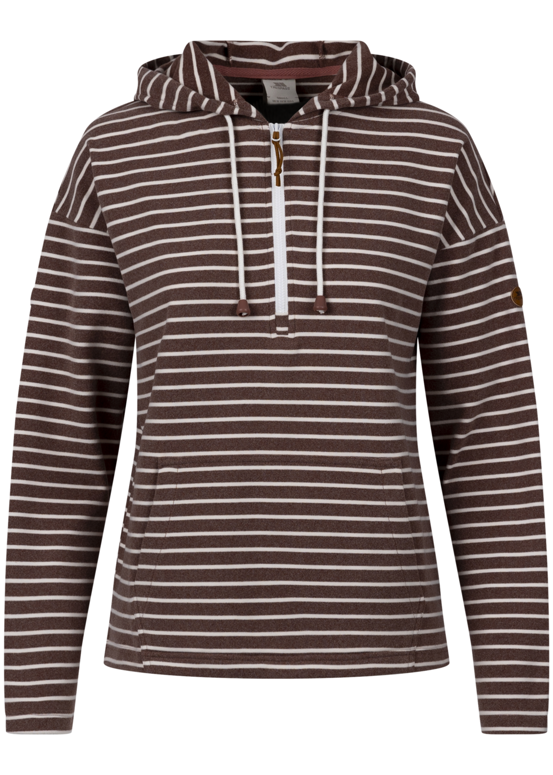 Tresspass SOFTLY - FEMALE CASUAL HOODIE - CHESTNUT