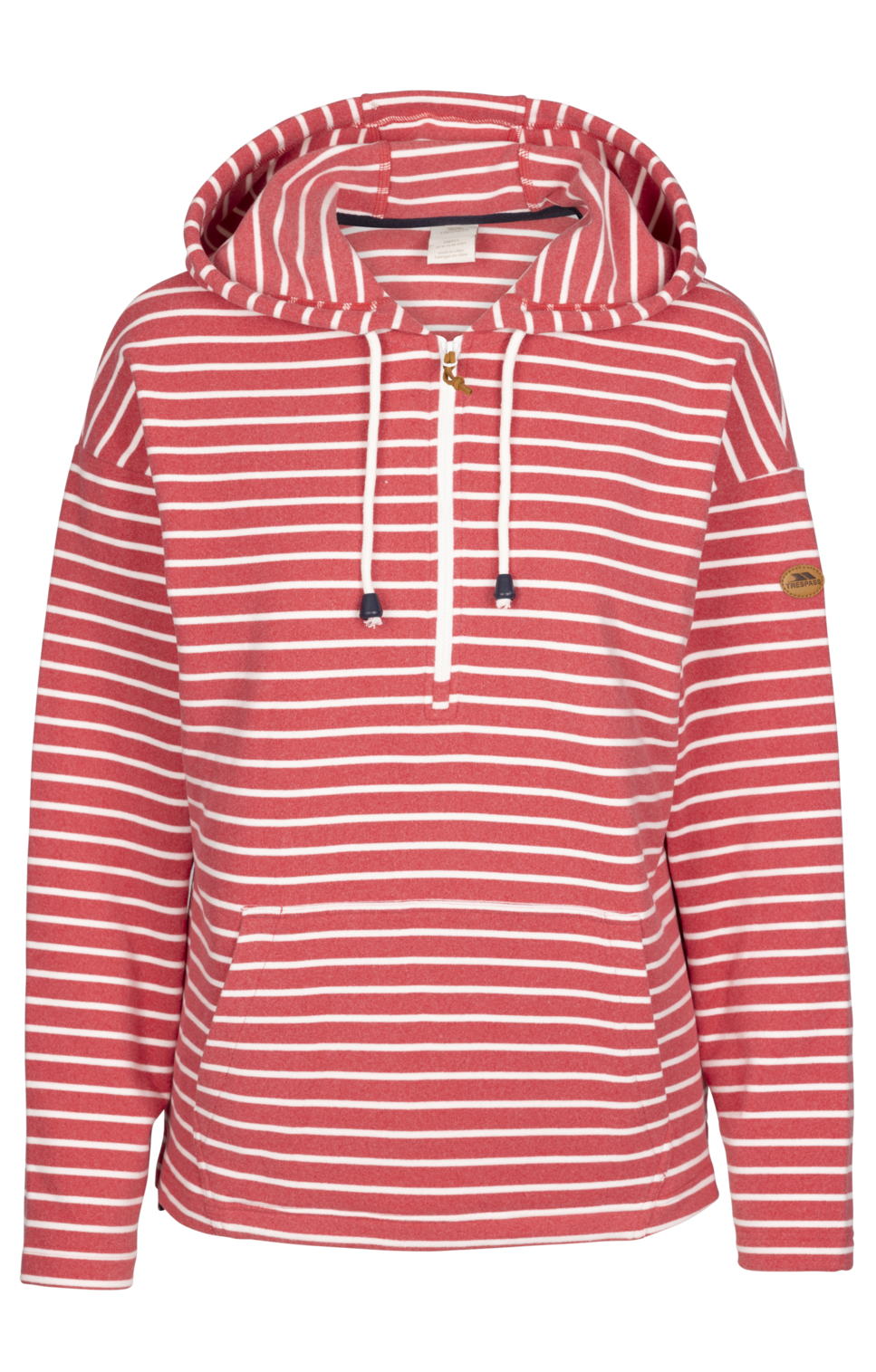 Tresspass SOFTLY - FEMALE CASUAL HOODIE - RED