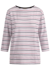 Tresspass FARREN - FEMALE CASUAL 3/4 SLEEVE TSHIRT - WHITE MULTI STRIPE