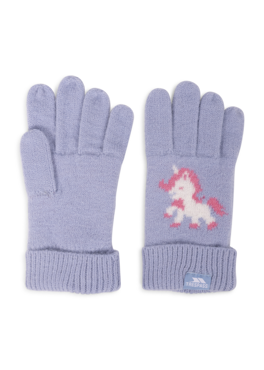 Tresspass DANICA - FEMALE KNITTED GLOVE - LIGHT BLUE