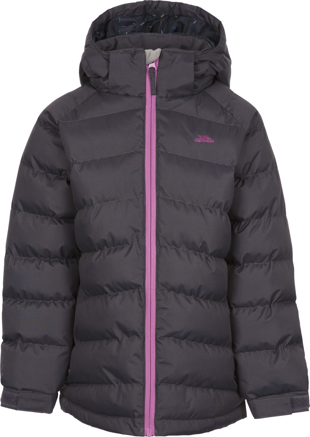 Tresspass AMIRA - KIDS CASUAL JKT - DARK GREY