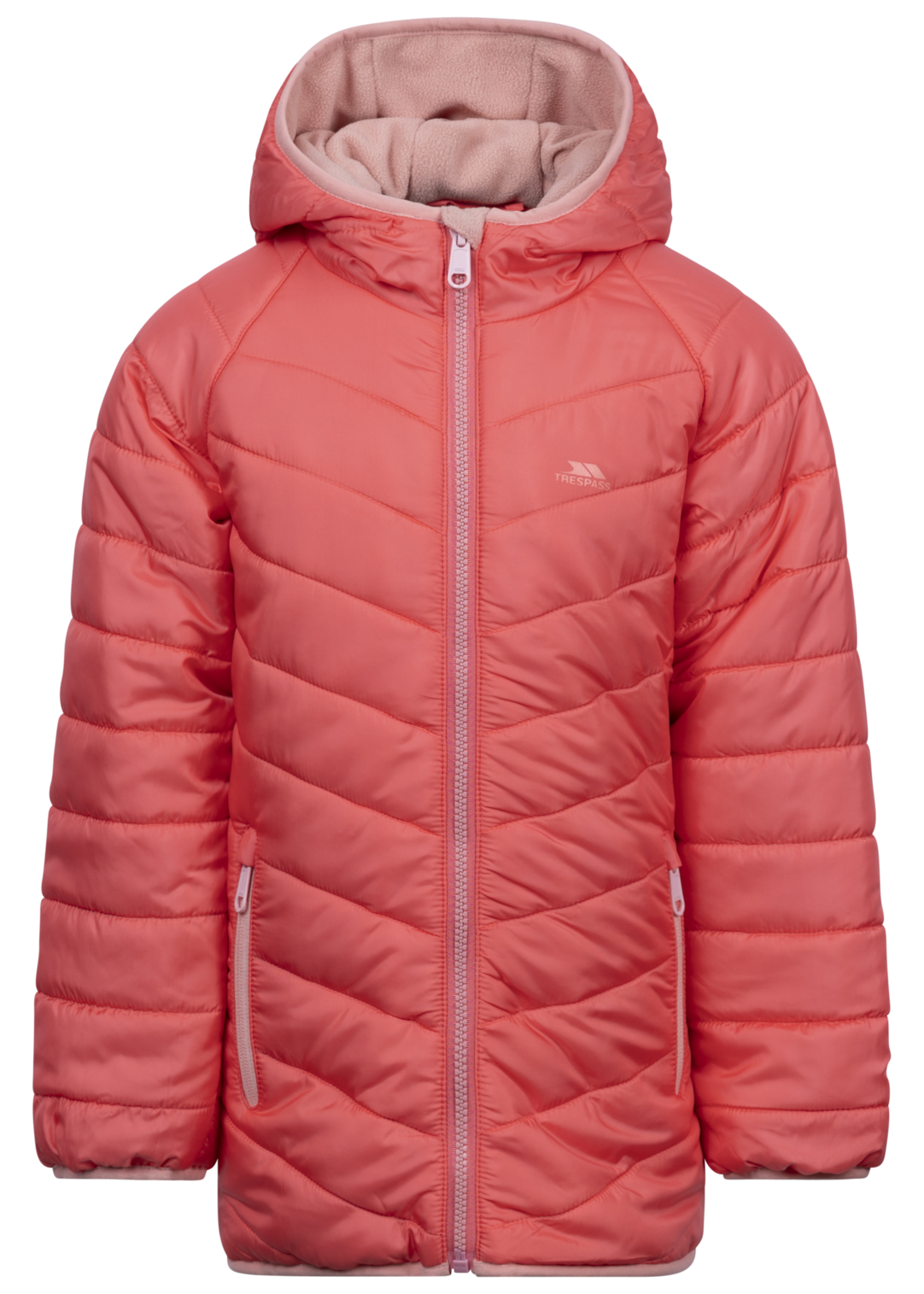 Tresspass VALARD - FEMALE CASUAL JACKET - SOFT ORANGE